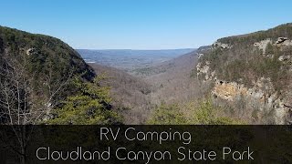 RV Camping  Cloudland Canyon State Park