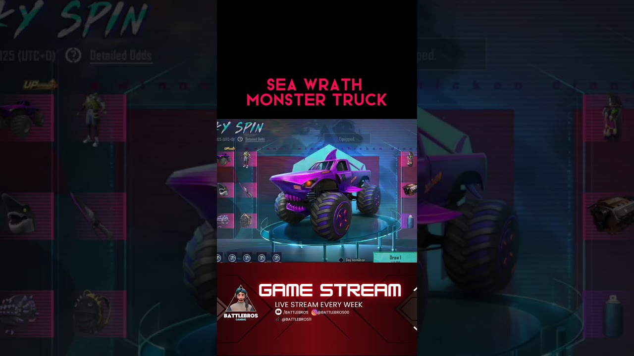 Sea Wrath Monster Truck 