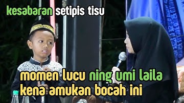 MOMEN LUCU NING UMI LAILA KENA AMUK BOCAH 🤣