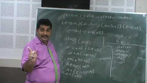 BOOLEAN ALGEBRA SOLVED EXAMPLES || PART-9 || PUC-II ||COMPUTER SCIENCE || BY PROF.PRASAD.S.G