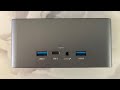 Kwumsy & SMISEACOW USB C Hub,Quadruple Display USB C to Triple HDMI Docking Station Adapter Review