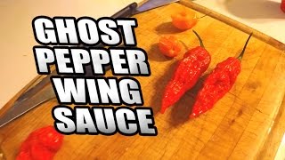 GHOST PEPPER WING SAUCE: Cooking w/ Ninja