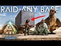 HOW TO WIPE ANY LAND BASE IN ARK IN SECONDS! BROKEN!!!! PTW!!!