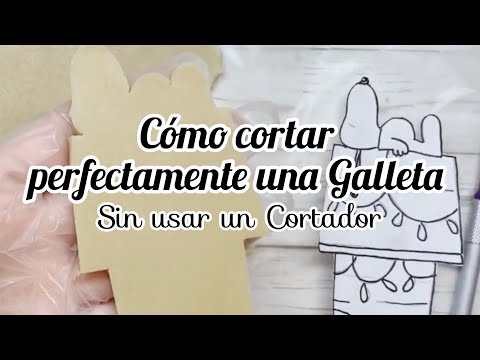 Video: Cómo Cortar Una Galleta