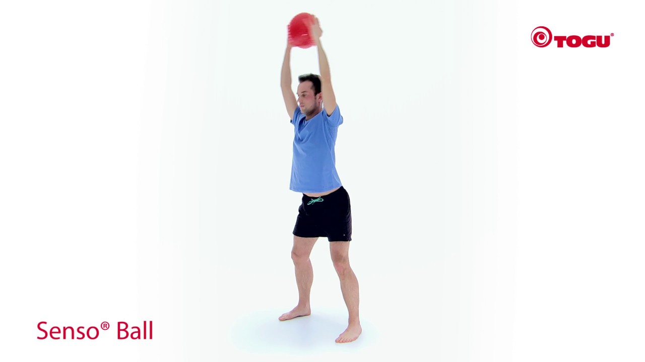 Enhance your workouts with TOGU Dynair Senso Ball in black