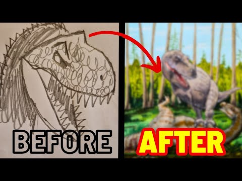 This is What Happened to My Art After 4 Years of INKTOBER Day 4