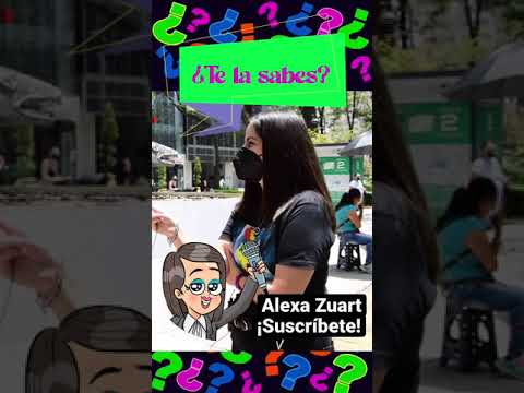 ¿Te la sabes? Son preguntas de cultura general que si contestas bien puedes ganar hasta 500 pesos.