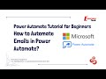 10: How to Automate Emails in Power Automate? | Send, Receive & Download Attachments