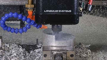 Pushing the MR-1 Spindle to the limit with a 10.5 MRR Facing Cut in Aluminum