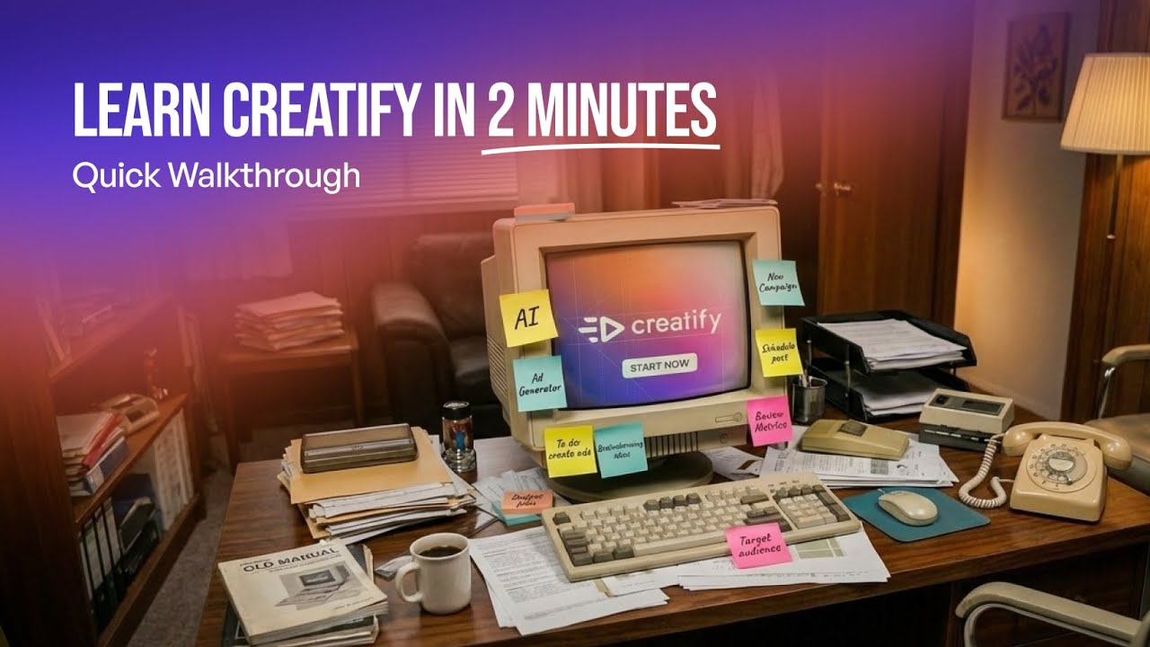 Creatify tutorial: Create winning AI ads in 2 minutes