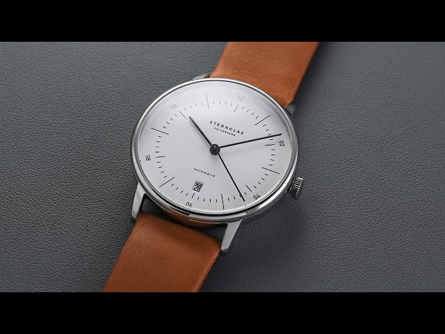 Bauhaus Style on A Budget - Sternglas Naos Automatic class=