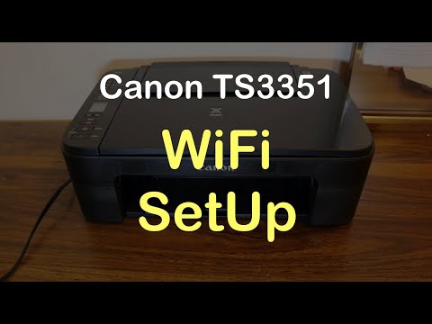 Canon TS3351 WiFi SetUp review.