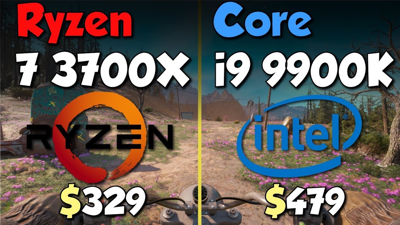 Ryzen 7 3700X Vs I9 9900K Test In 10 Games - Youtube