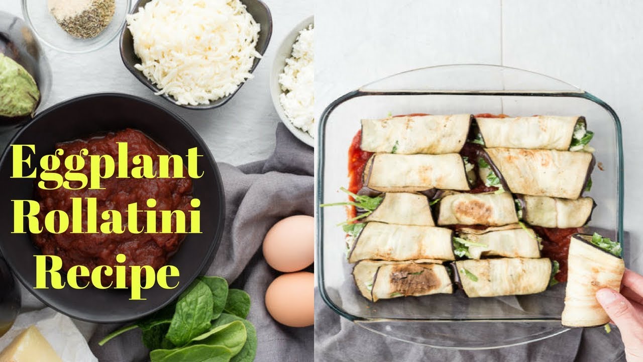 Eggplant Rollatini Recipe YouTube