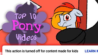 The Top 10 Pony Videos of June 2022 \& Special PSA [Pony Service Announcement] YouTube Made For Kids