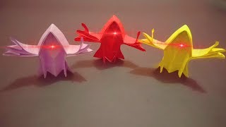 Cara Buat Origami Hantu / ORIGAMI GHOST