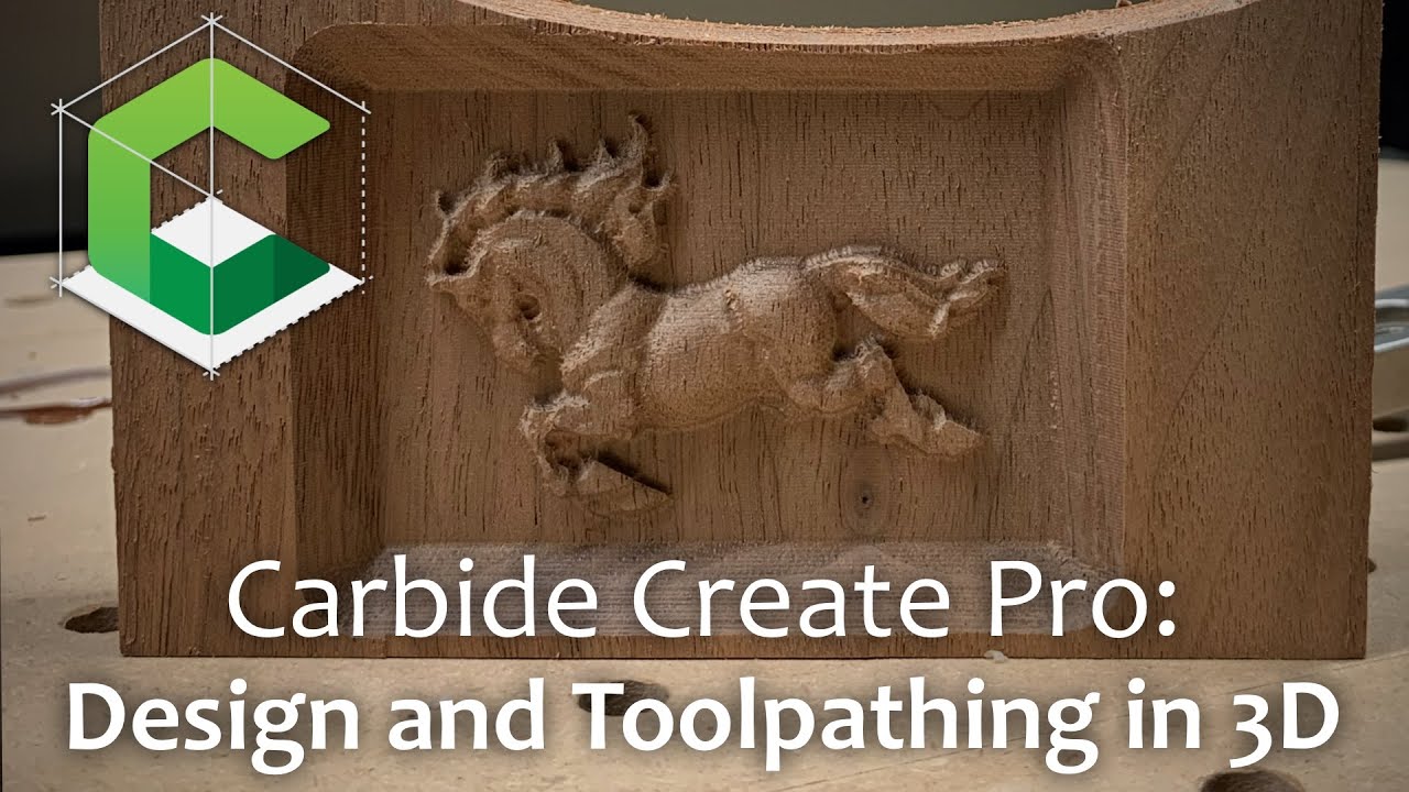 Carbide Create Pro Brings 3d Modeling And Cam To Create Youtube