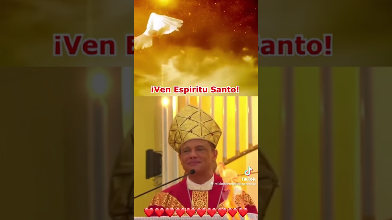 Ven espíritu santo y renovarás la faz de la tierra