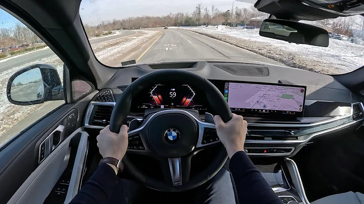 2025 BMW X6 xDrive40i - POV Test Drive