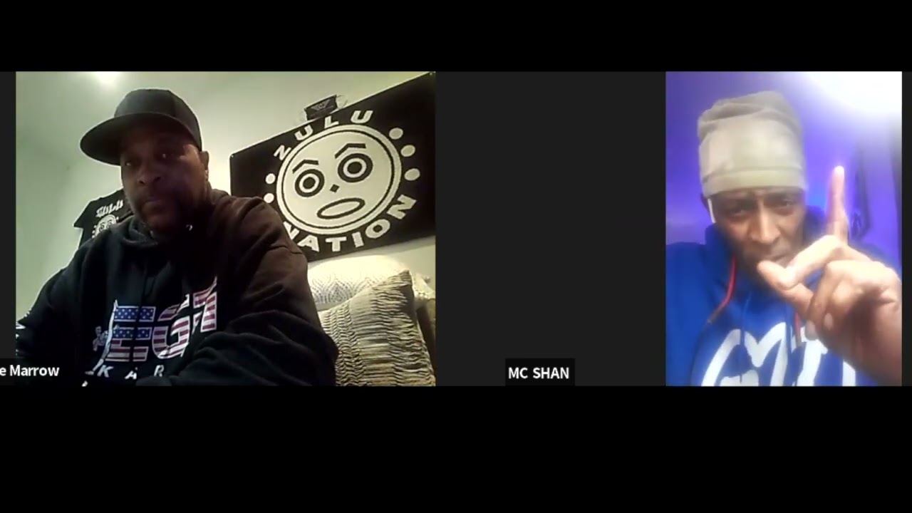 MC Shan dropping jewels on the industry