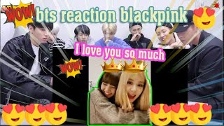 BTS Reaction To LISA &amp; ROSÉ || MOMENTS SWEET💕💕💕💕💕💕