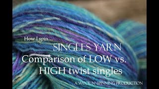 How I Spin: Contrasting Singles