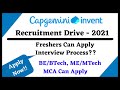 Capgemini Pooled Off- Campus Recruitment Drive - 2021 | Hiring Freshers For Multiple Role!!