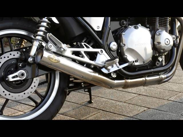 オートバイ】ＳＰ忠男 HONDA CB1100 マフラー - YouTube