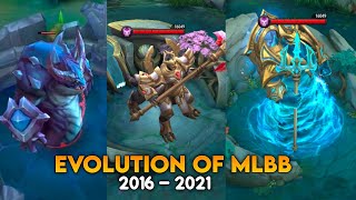 MOBILE LEGENDS 2016 VS 2021 | ALL CHANGES IN MOBILE LEGENDS |