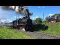 Паровоз Эу 683-32 с поездом Сортавала - Горный парк Рускеала "Рускеальский экспресс"