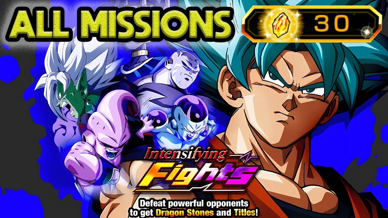 ALL MISSIONS COMPLETED! NEW CHALLENGE EVENT: INTENSIFYING FIGHTS