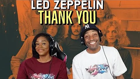 First time hearing Led Zeppelin "Thank You" Reaction | Asia and BJ