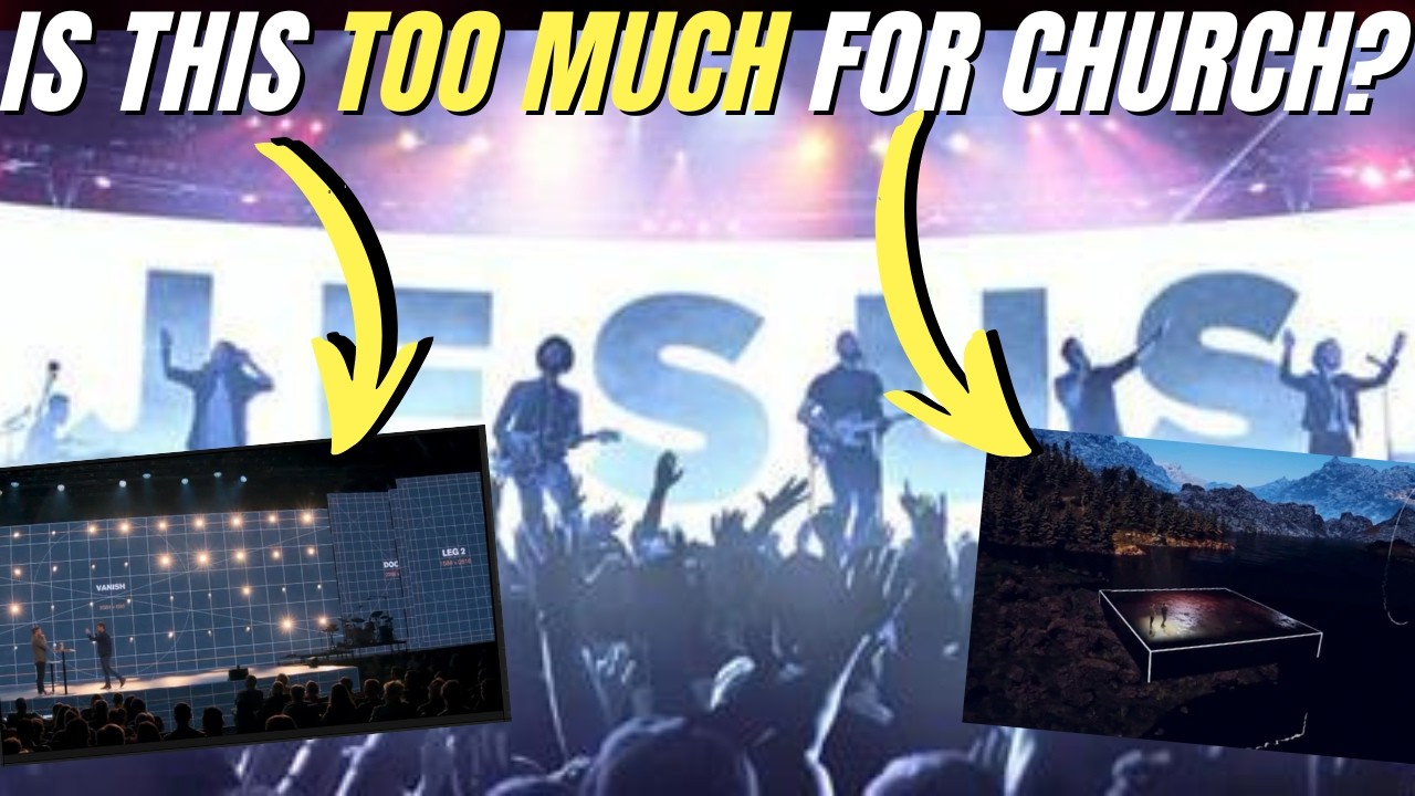 How Much Technology Is TOO MUCH For Churches?