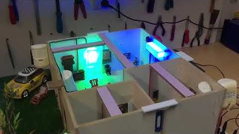 Ses kontrollü bluetoothlu akilli ev