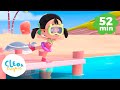 Let's go swimming and more Nursery Rhymes of Cleo and Cuquin | Songs for Kids