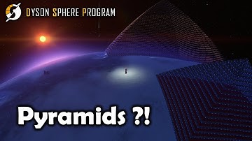 I built a Pyramid in Dyson Sphere Program