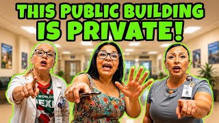 This PUBLIC BUILDING is PRIVATE!😂