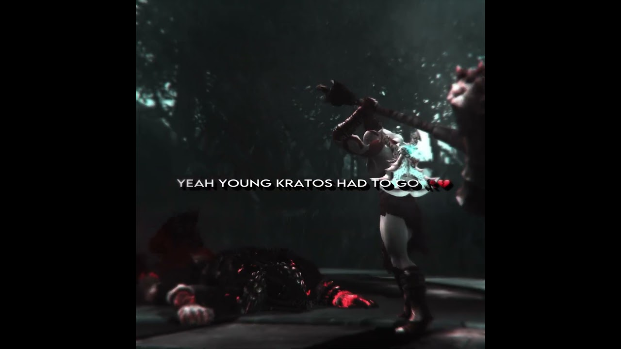 Молодой Кратос был угрозой ☠️ 