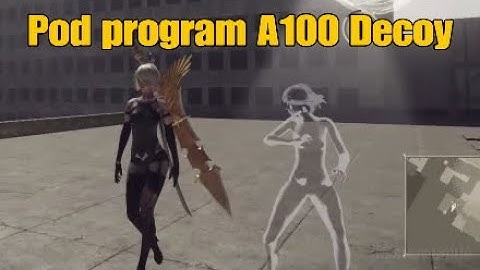 NieR Automata - Where to find A:100 Decoy pod program location in city ruins- ROUTE C
