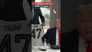 Merz’s World Cup Gift! Trump Receives Germany Football Shirt At G7 Summit | VERTEX