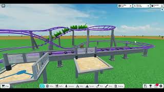 Building a Wacky Worm coaster in Theme Park Tycoon 2!