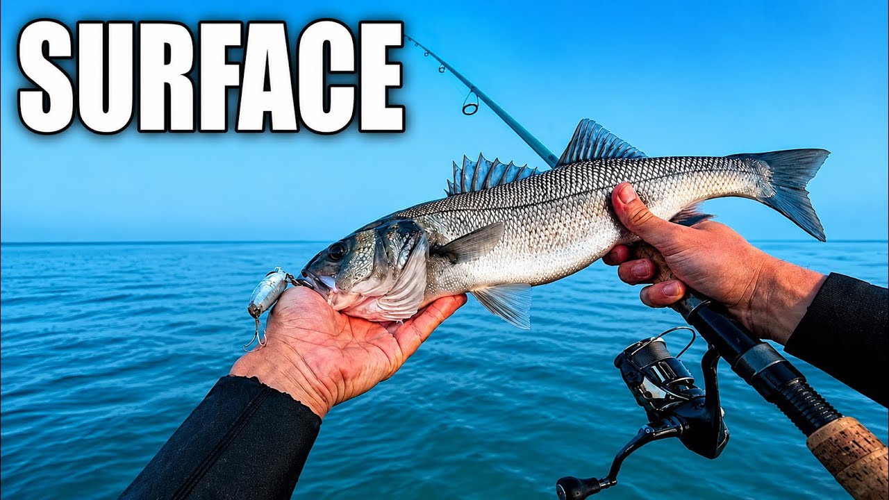 LA PÊCHE PAR EXCELLENCE ! pêche du bar du bord Côte d'Opale 🎣