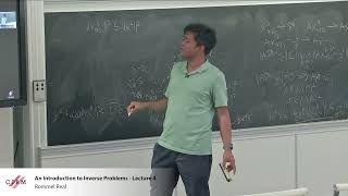 An introduction to inverse problems (4/8) by Prof. REAL Rommel R.