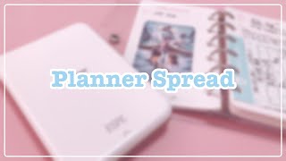 【ミニ6手帳】iNSPiC | ミニフォトプリンター | Planner Spread | 手帳パラパラ