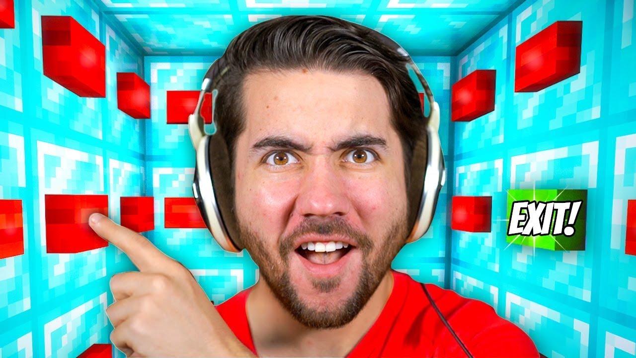 100 Mystery Minecraft Buttons, Only One Lets You Escape!