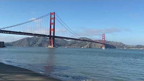 Ocean & Waves ASMR: Scenes from the Golden Gate Br...