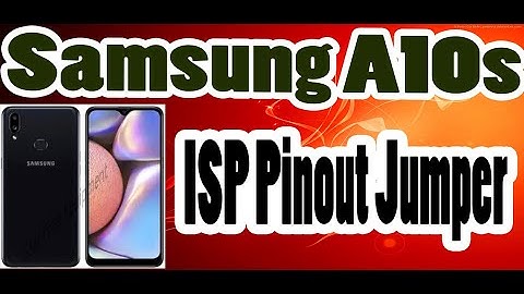 Samsung A10s UFS ISP Pinout Jumper Ways Format FRP Boot Repairing By GSM Free Equipment