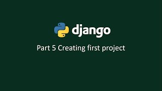Python django tutorial for beginner | Part 5 Creating first project [hindi] | 2020 Profile