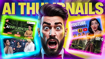 How to Make Viral YouTube Thumbnails in Seconds Using AI | Free AI Thumbnail Maker Tutorial!"