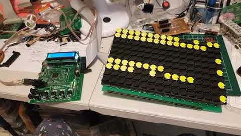 Z1 flipdot panel - new driver board